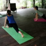 yoga session